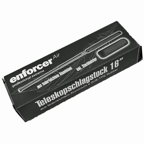 Preview: enforcer AIR 16 '' aluminum telescopic baton with Pocket holster